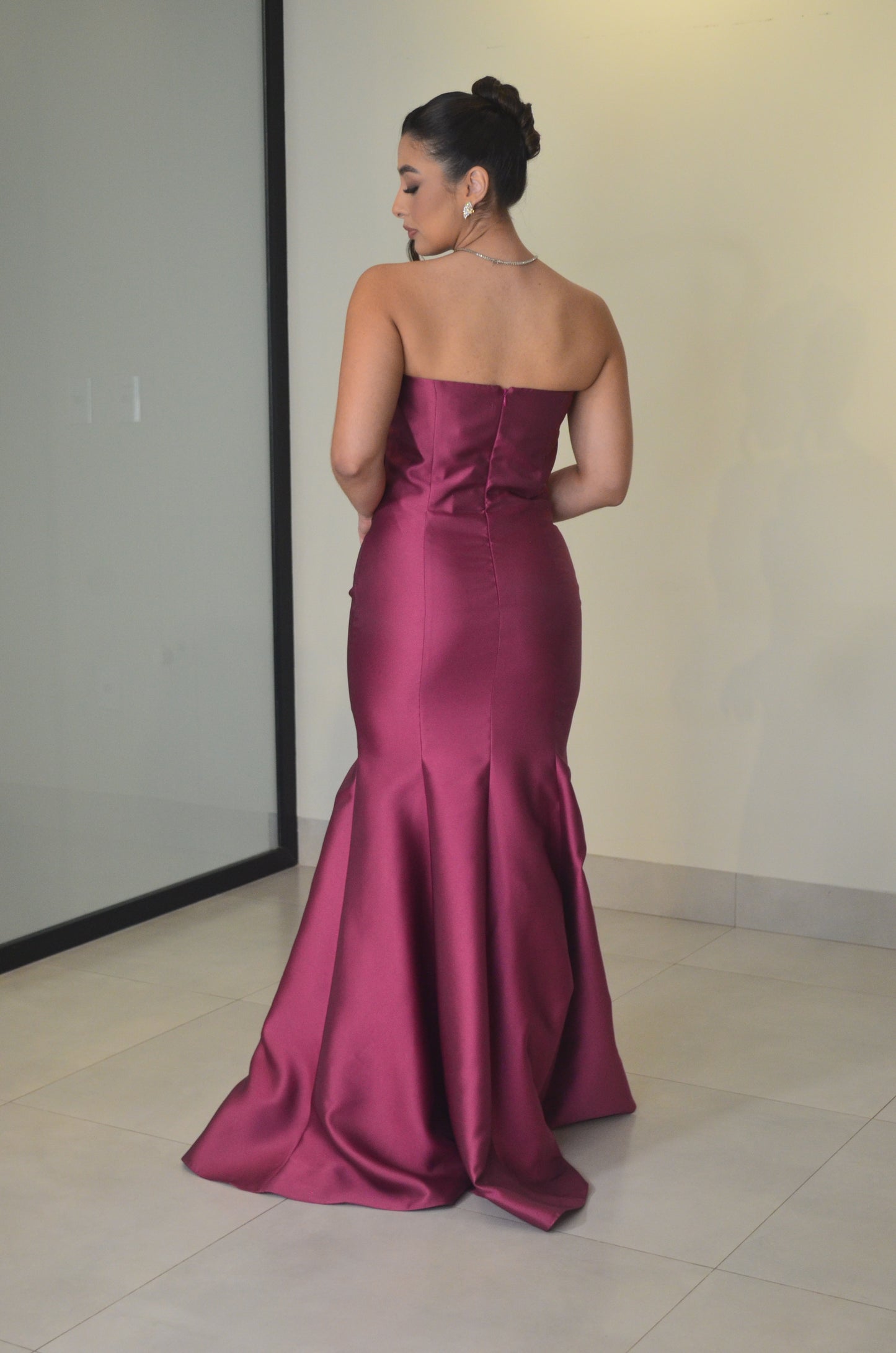 VESTIDO FLORENCIA - FÚCSIA