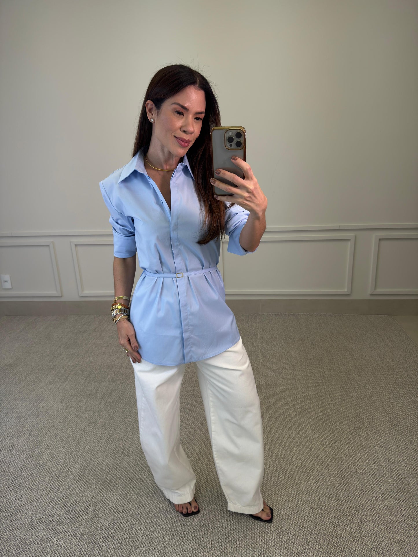 CAMISA AZUL