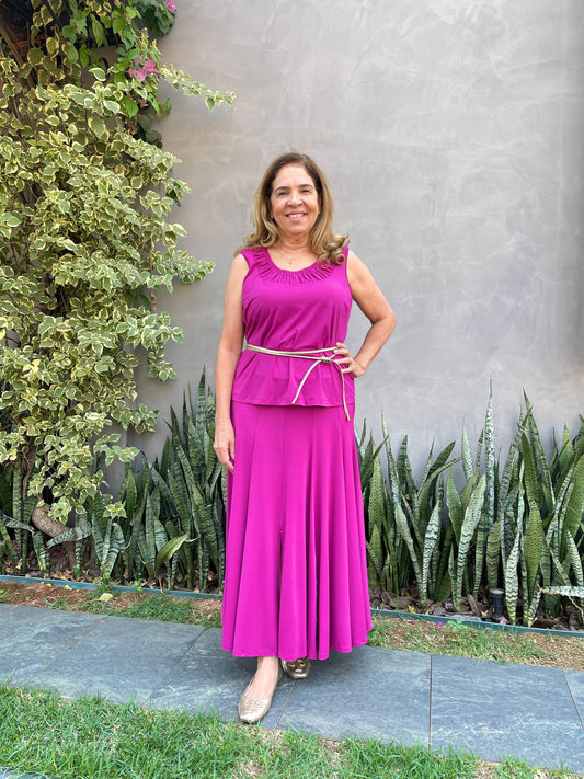 BLUSA - FÚCSIA