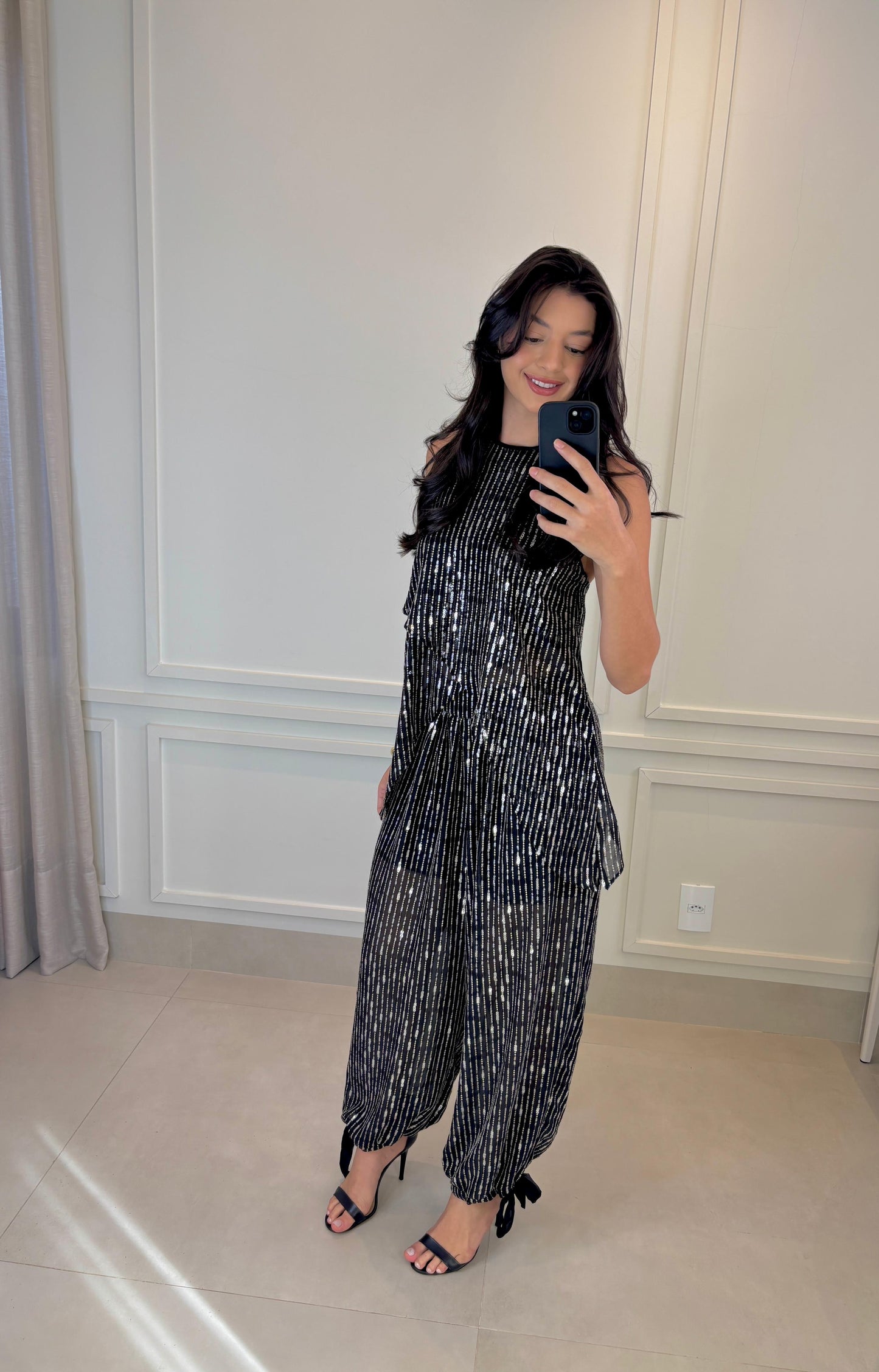 CALÇA PAETE - PRETO