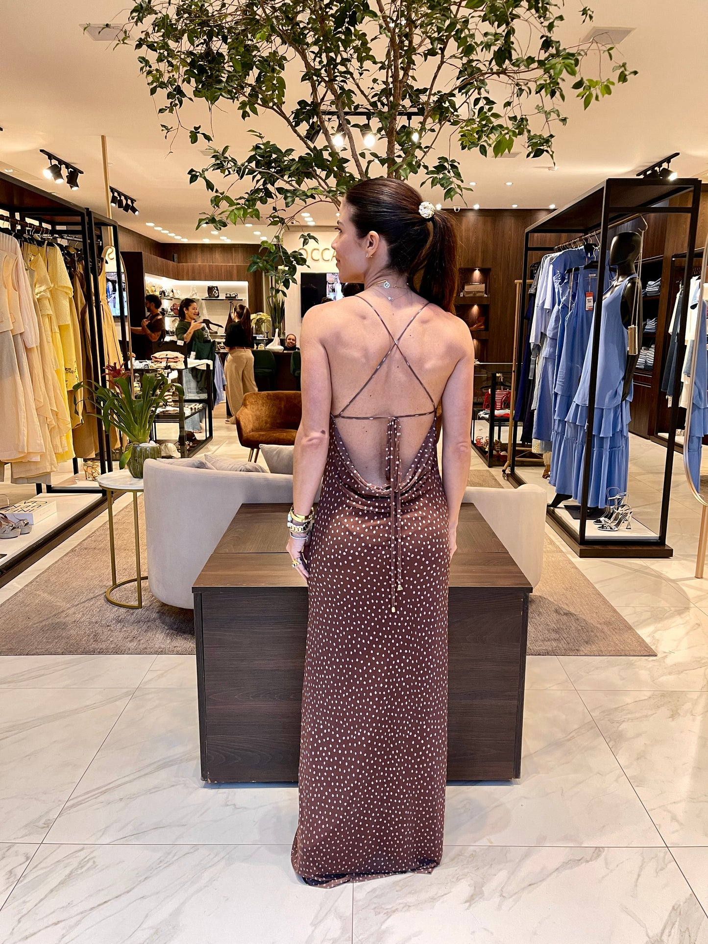 VESTIDO LONGO - POÁ
