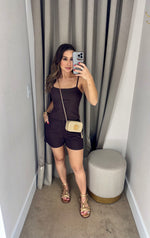 SHORTS ALFAIATARIA - MARROM