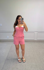 SHORTS ALFAIATARIA - ROSA