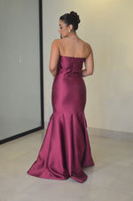 VESTIDO FLORENCIA - FÚCSIA