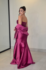 VESTIDO FLORENCIA - FÚCSIA