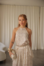 CALÇA PAETÊ - BEGE