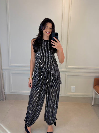 CALÇA PAETE - PRETO