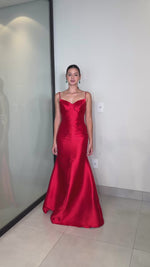VESTIDO GEORGINA - VERMELHO
