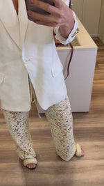 CALÇA RENDA BEGE - COLLAB OCCASION