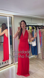 VESTIDO LONGO - VERMELHO