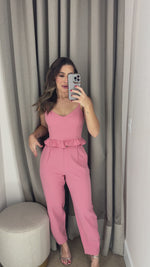 TOP ALFAIATARIA - ROSA BABY